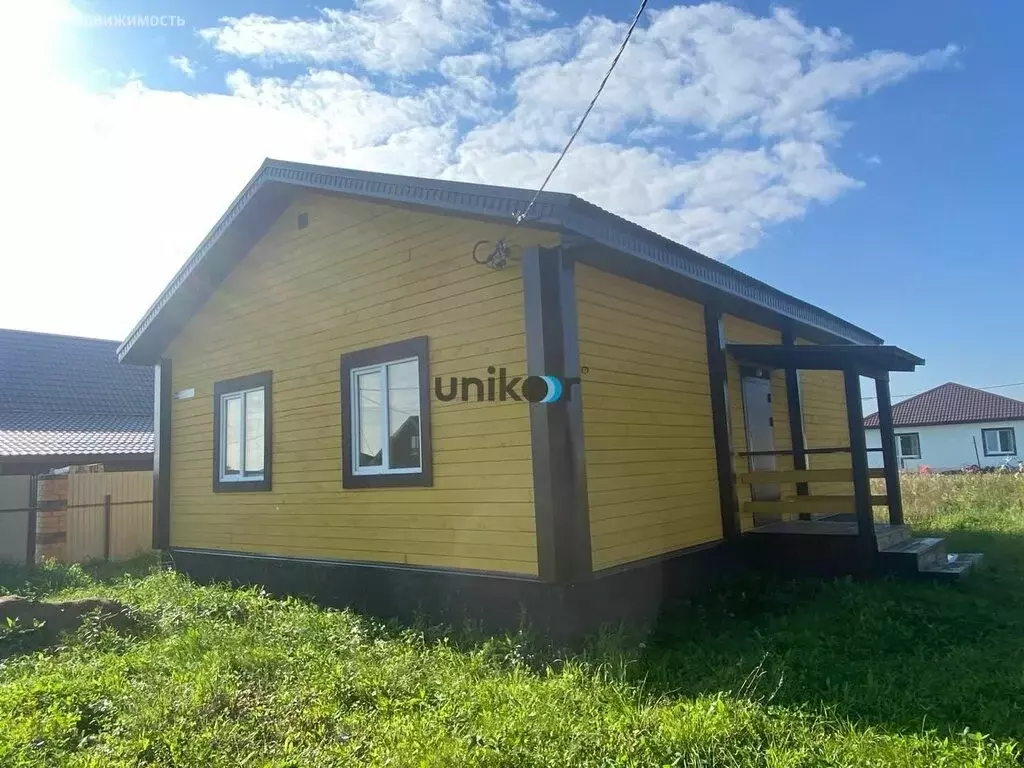 Дом в село Нагаево, Янтарная улица, 128Ж (80 м) - Фото 1