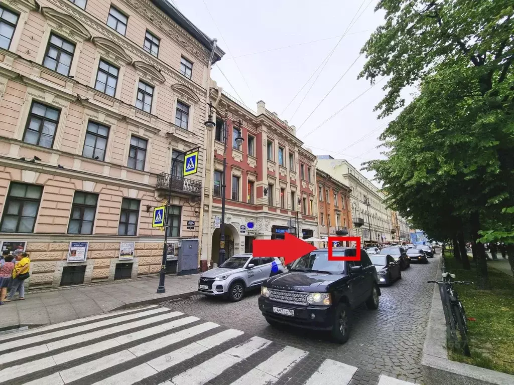 Помещение свободного назначения в Санкт-Петербург Большая Конюшенная ... - Фото 1