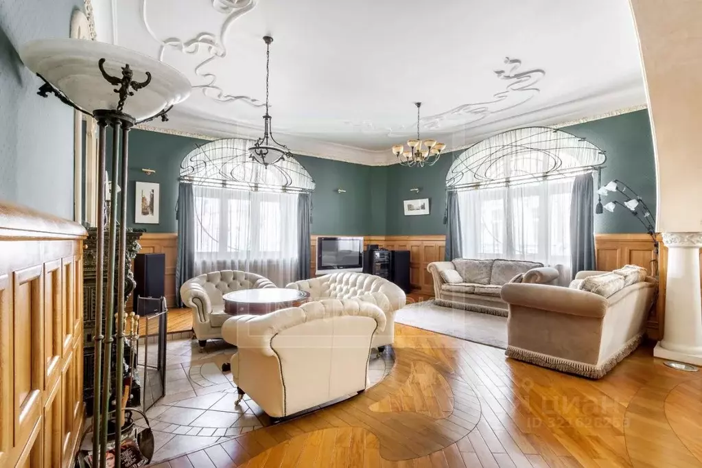 3-к кв. Москва ул. Покровка, 19 (151.0 м) - Фото 2