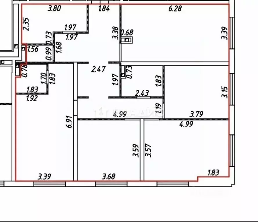 4-к кв. Москва Большая Филевская ул., 3к2 (120.0 м) - Фото 1