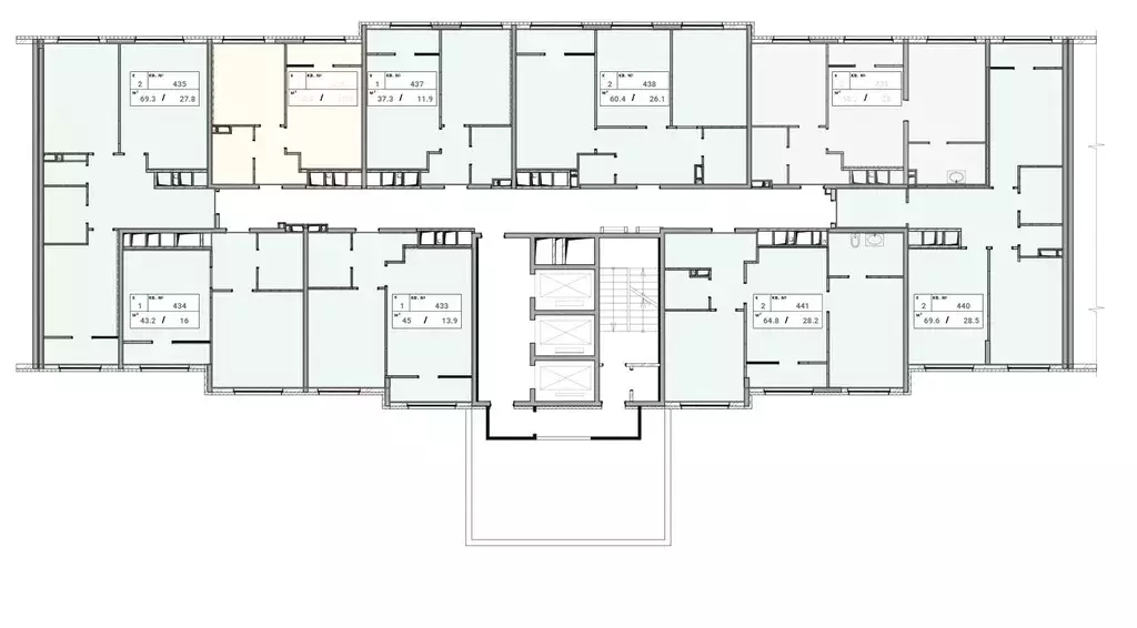 2-к кв. Рязанская область, Рязань Быстрецкая ул., 21к4 (69.6 м) - Фото 2