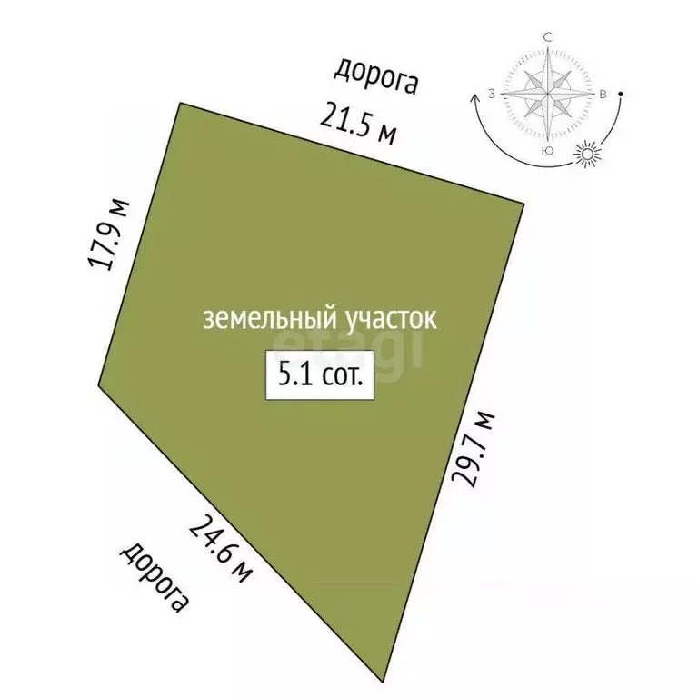 Участок в Ростовская область, Аксайский район, Большелогское с/пос, ... - Фото 1