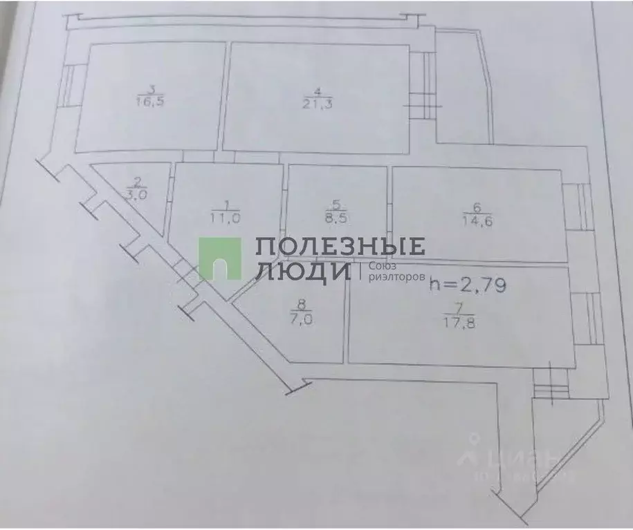 3-к кв. Красноярский край, Красноярск Зеленая Роща мкр, ул. Воронова, ... - Фото 2