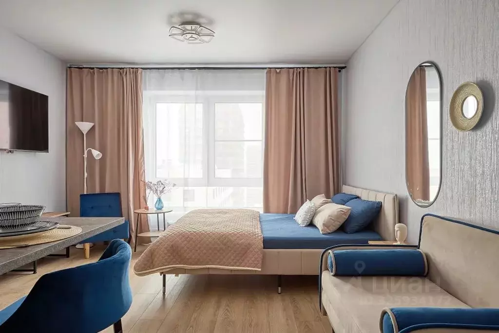 Студия Московская область, Одинцово ул. Березовая, 3 (25.0 м) - Фото 1