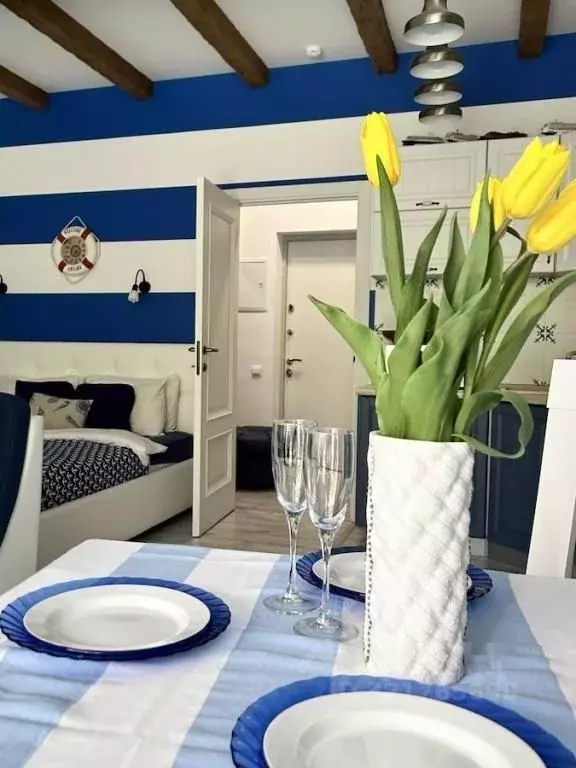 1-к кв. Крым, Ялта Приморский парк имени Гагарина кв-л, 9 (47.0 м) - Фото 1