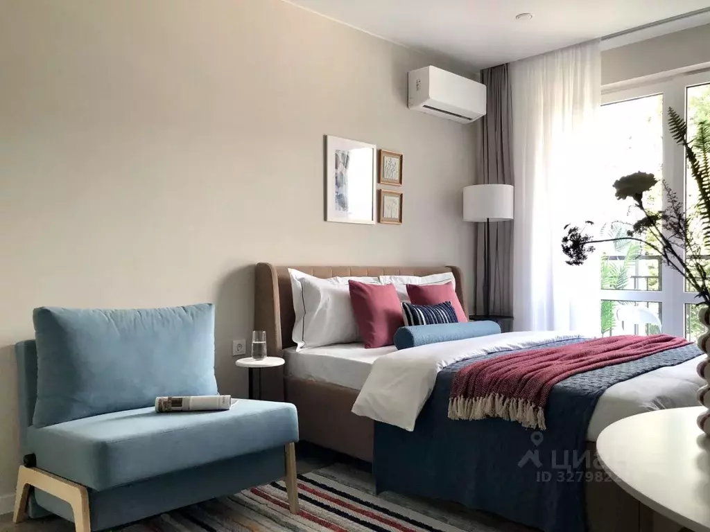 Студия Краснодарский край, Сочи ул. Искры, 88к8 (23.0 м) - Фото 2