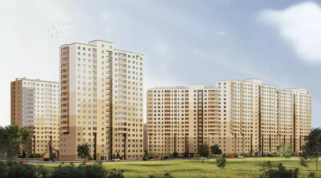 1-к кв. Ленинградская область, Всеволожский район, пос. Бугры Стороны ... - Фото 2