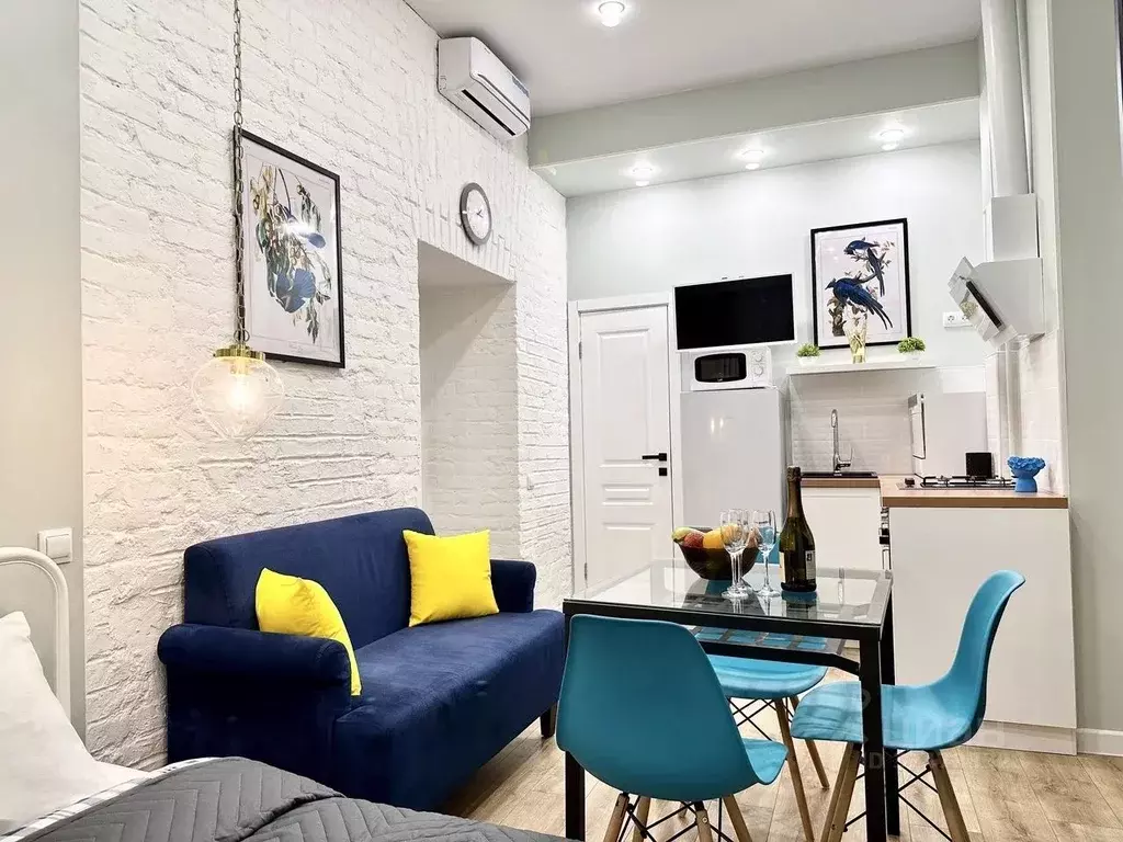 Студия Санкт-Петербург ул. Рубинштейна, 25 (18.0 м) - Фото 1