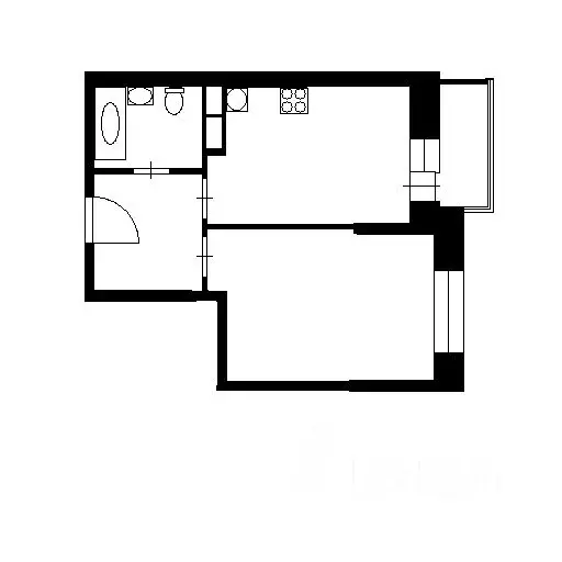 2-к кв. Краснодарский край, Крымск Степная ул. (44.5 м) - Фото 2