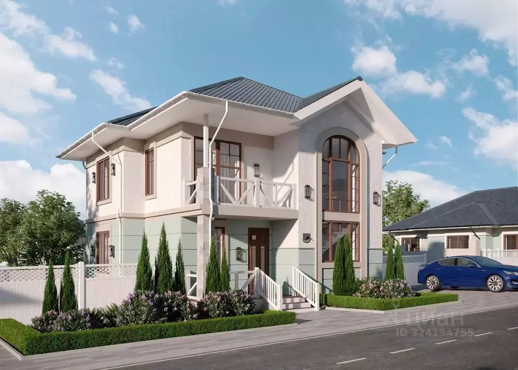 Дом в Крым, Симферопольский район, Трудовское с/пос, Династия кп  (165 ... - Фото 1