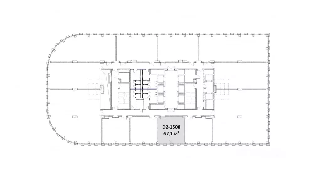 Офис в Москва Стоун Савеловская бк,  (67 м) - Фото 2