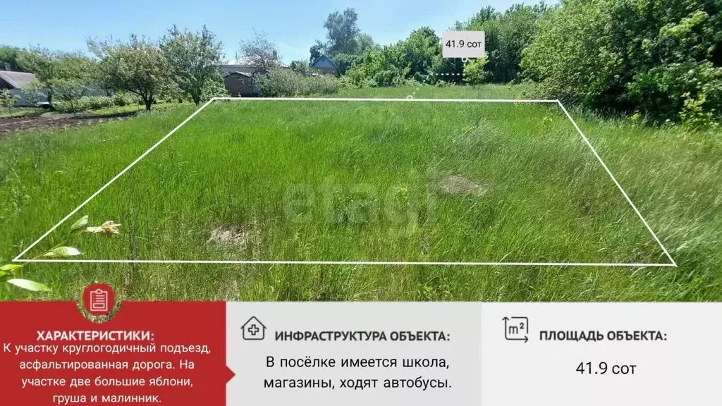 Участок в Белгородская область, Валуйский муниципальный округ, с. ... - Фото 2