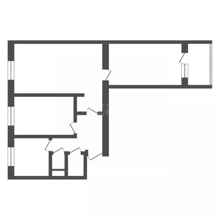 3-к кв. Амурская область, Тында ул. Красная Пресня, 40 (60.4 м) - Фото 2