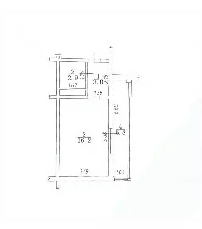 Студия Краснодарский край, Анапа Владимирская ул., 142 (28.9 м) - Фото 1