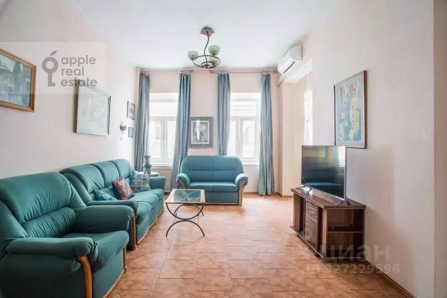 3-к кв. Москва ул. Макаренко, 1/19 (82.0 м) - Фото 1