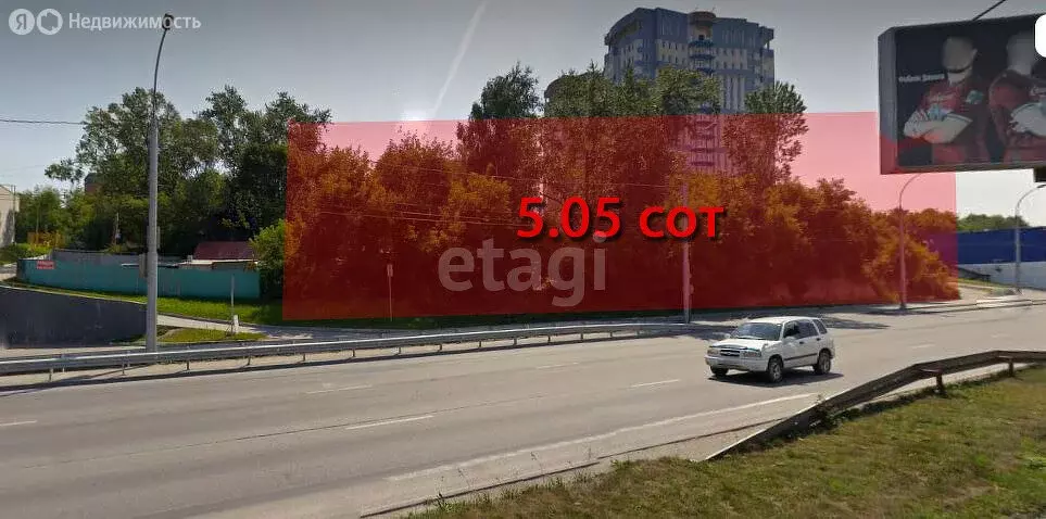 Участок в Новосибирск, Октябрьский район (5.05 м) - Фото 1