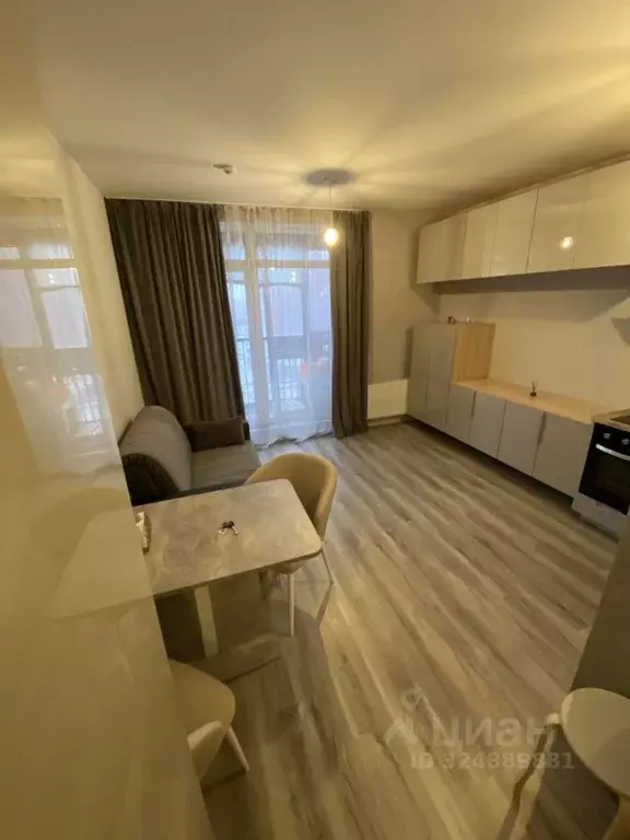 Студия Ленинградская область, Всеволожский район, пос. Бугры ул. ... - Фото 1