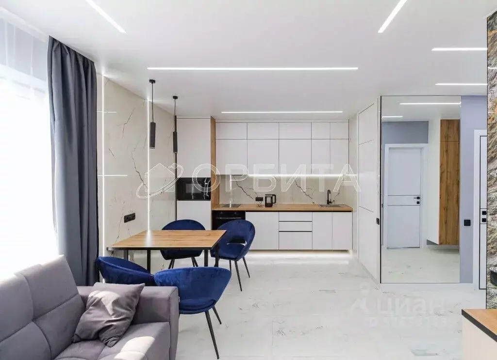 1-к кв. Тюменская область, Тюмень ул. Тальниковая, 5 (40.3 м) - Фото 1