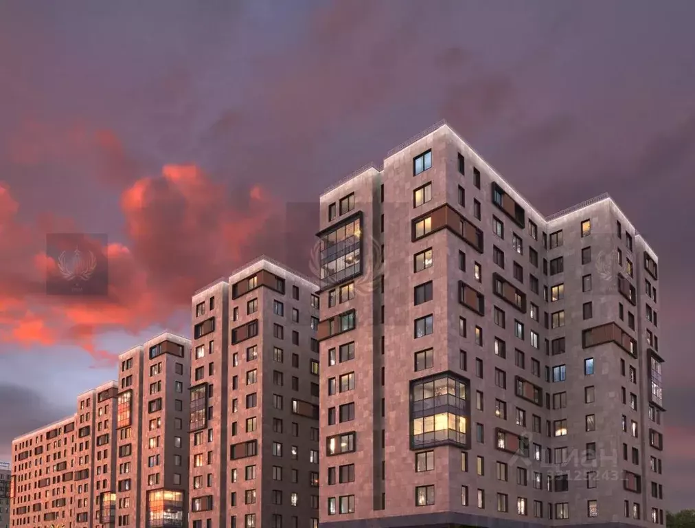 2-к кв. Санкт-Петербург ул. Матроса Железняка, 1А (63.67 м) - Фото 1