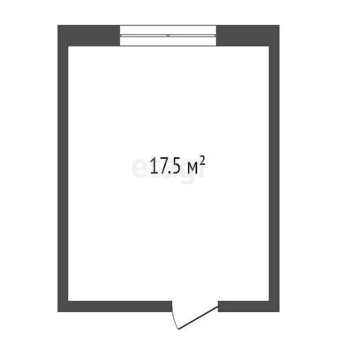 1к в -комнатной квартире (17.5 м) - Фото 1