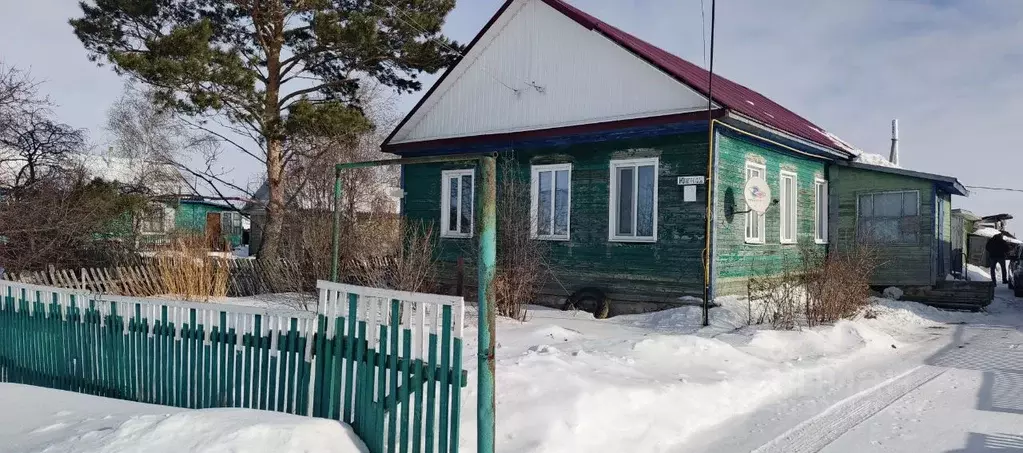 Дом в Омская область, Любинский район, д. Ровная Поляна ул. Южная (71 ... - Фото 1