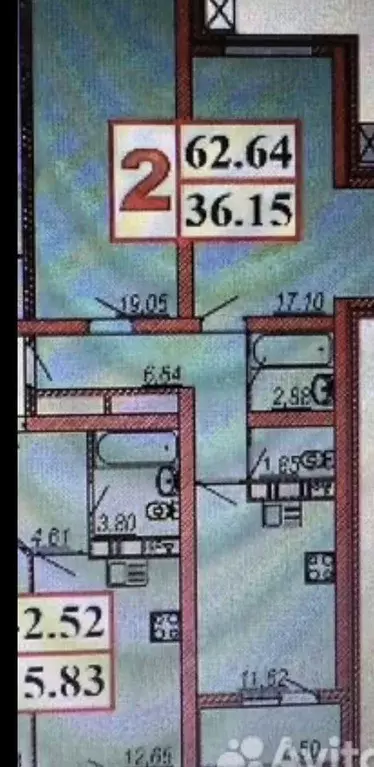 2-к кв. Краснодарский край, Анапа ул. Ленина, 173Ак4 (65.0 м) - Фото 2