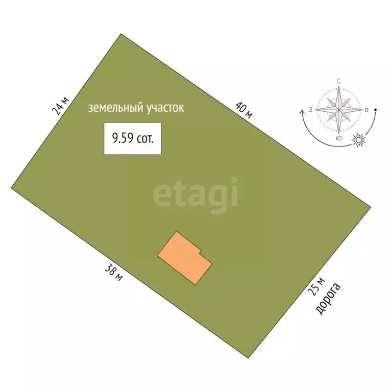 Дом в Вологодская область, д. Яминово  (21 м) - Фото 2