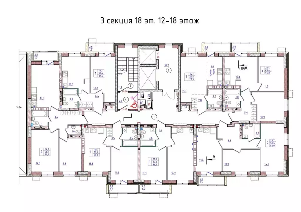 1-к кв. Волгоградская область, Волгоград ул. Голубева (34.9 м) - Фото 1