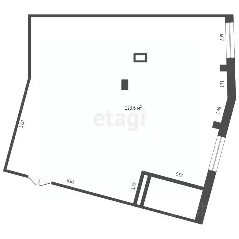 Торговая площадь в Саха (Якутия), Якутск ул. Губина, 5/2 (124 м) - Фото 2