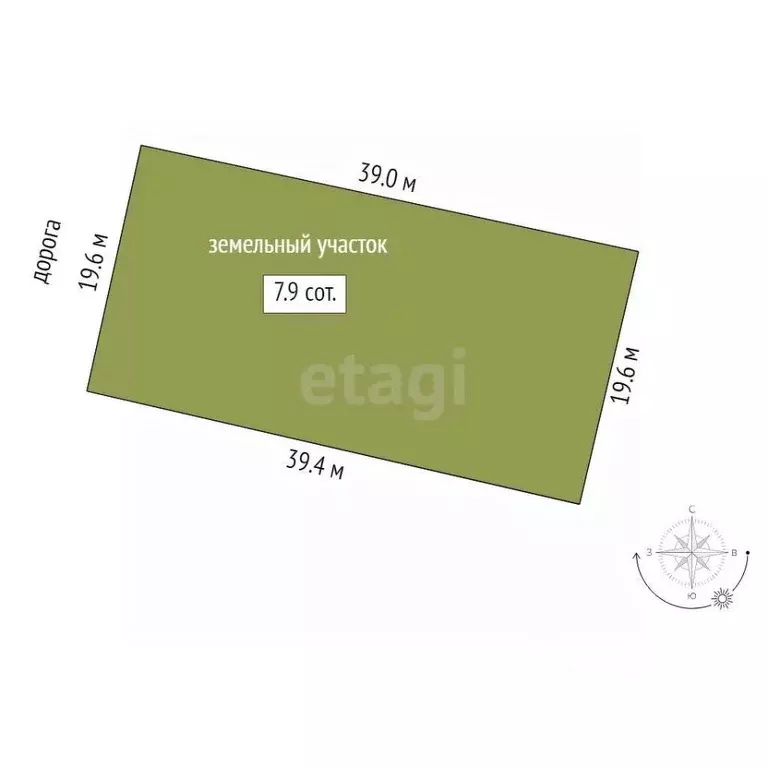 Участок в Ростовская область, Аксайский район, Щепкинское с/пос, пос. ... - Фото 2