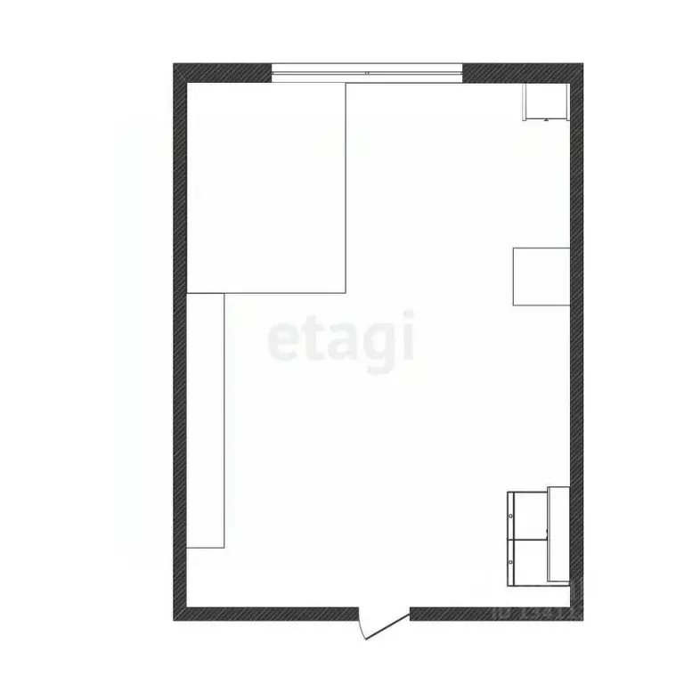 Комната Белгородская область, Белгород ул. Попова, 98 (13.5 м) - Фото 1