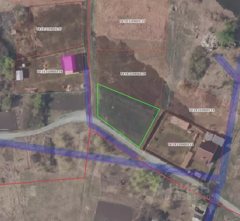 Участок в Челябинская область, Коркинский муниципальный округ, пос. ... - Фото 1