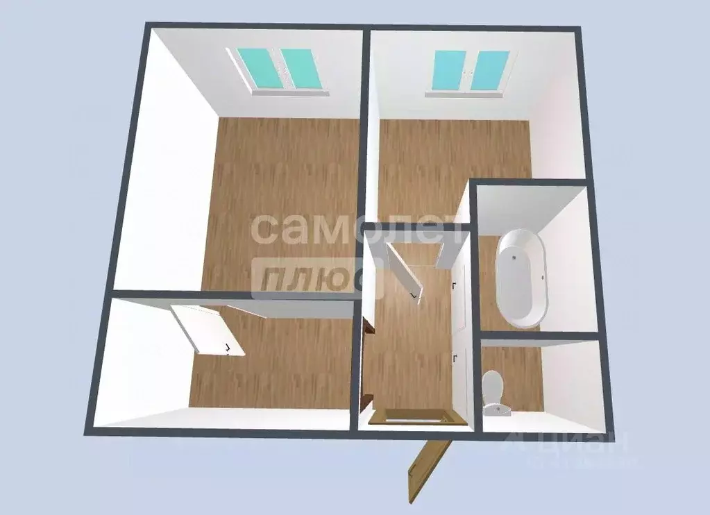 1-к кв. Коми, Сыктывкар ул. Морозова, 136 (31.4 м) - Фото 2