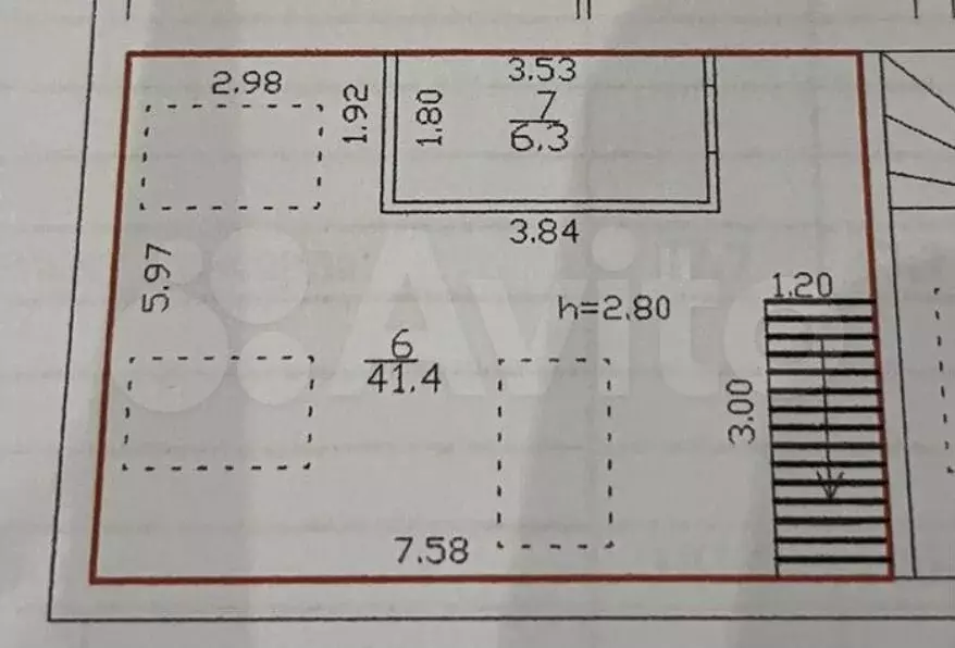 3-к. квартира, 100 м, 5/6 эт. - Фото 0