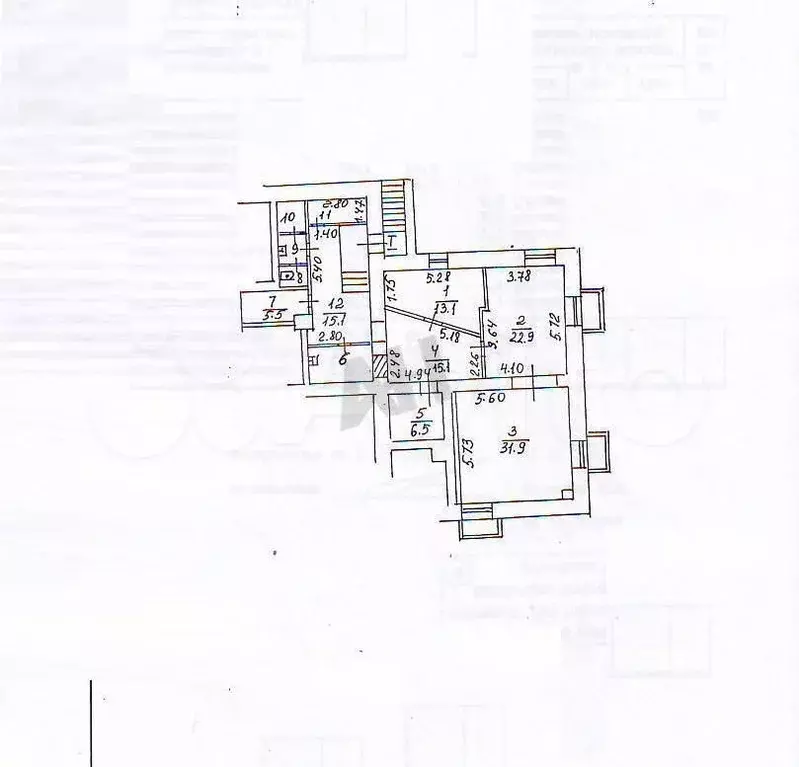Аренда офиса 60 м2 м. Кутузовская в зао в жилом - Фото 0