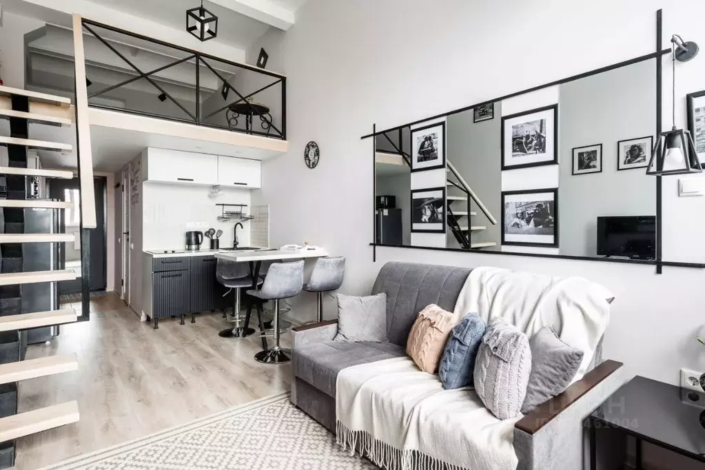 Студия Москва ул. Клары Цеткин, 18к3 (32.5 м) - Фото 1