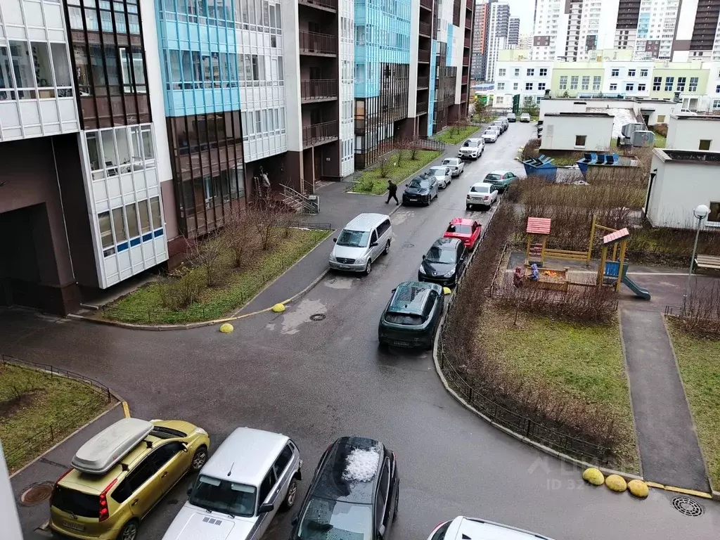 Студия Санкт-Петербург аллея Арцеуловская, 23к1 (25.0 м) - Фото 2