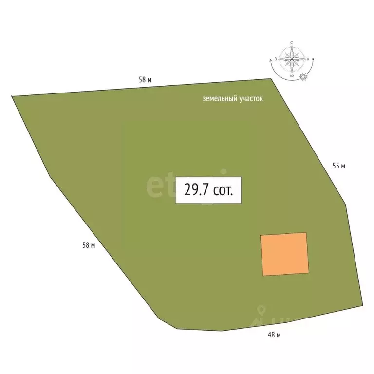 Дом в Алтайский край, Красногорский район, с. Новозыково ул. Луговая, ... - Фото 2