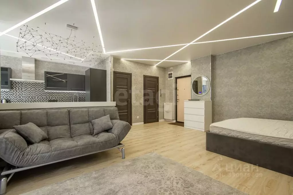 Студия Санкт-Петербург Кременчугская ул., 9К1 (47.0 м) - Фото 1