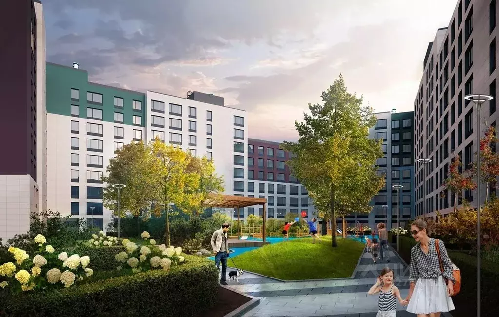 Студия Омская область, Омск Волгоградская ул., 51/1 (25.6 м) - Фото 1