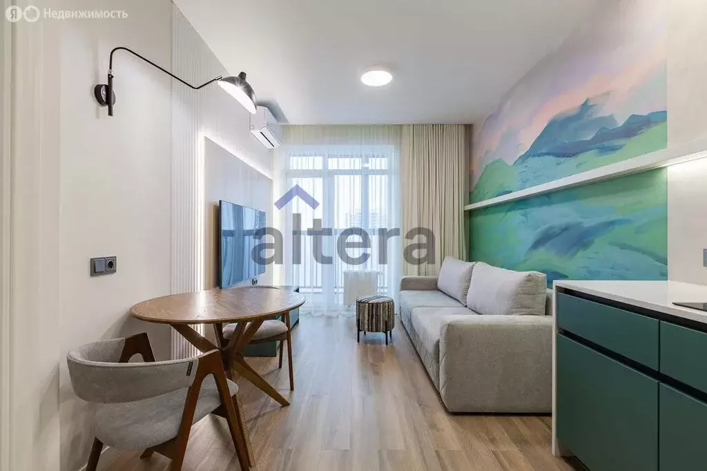 2-комнатная квартира: Казань, улица Николая Ершова, 66Б (39 м) - Фото 1