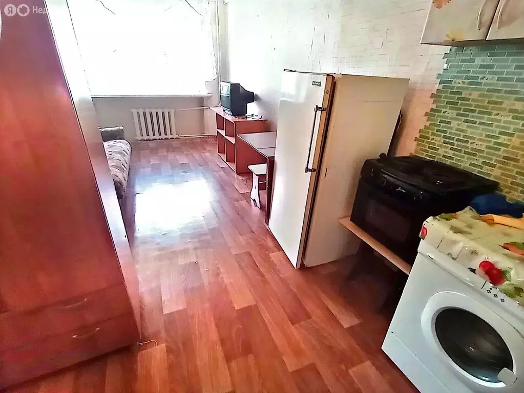 Квартира-студия: Красноярск, Аэровокзальная улица, 8Ж (18 м) - Фото 0