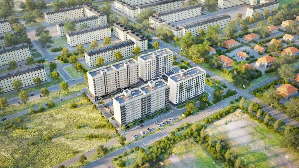 Студия Краснодарский край, Краснодар ул. Шевцова, 6 (30.04 м) - Фото 1