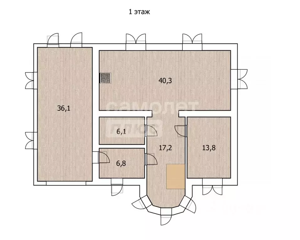 Дом в Тюменская область, Тюменский муниципальный округ, Богандинский ... - Фото 2