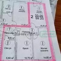 2-к кв. Калининградская область, Калининград ул. Генерала Раевского, ... - Фото 2