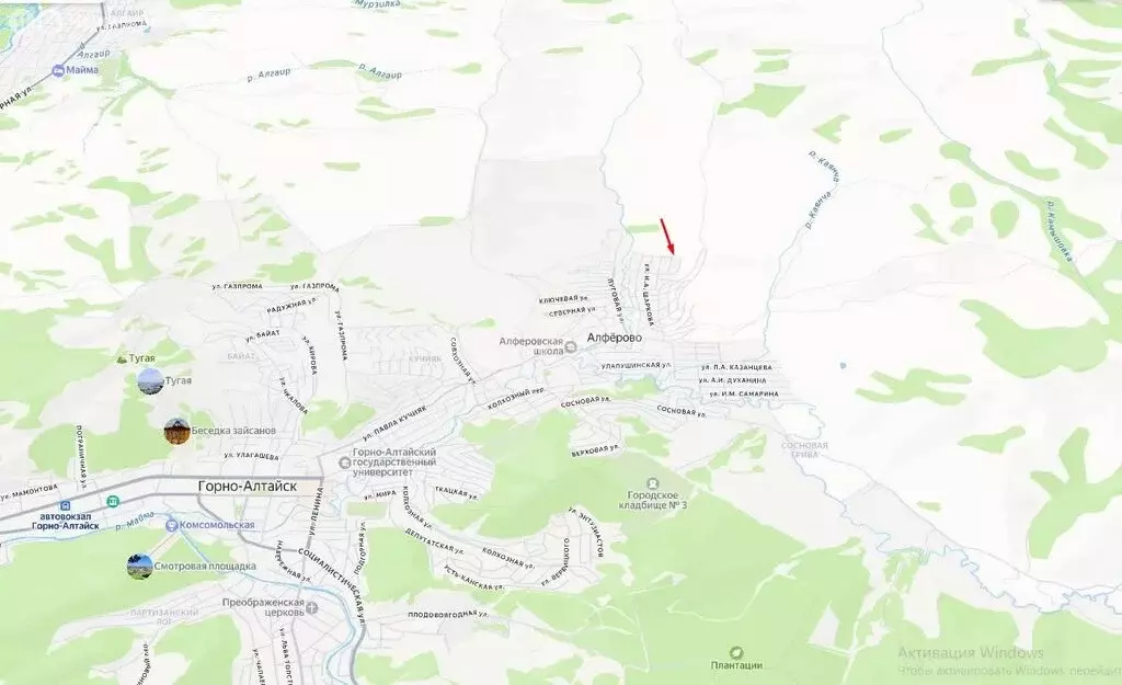 Участок в посёлок Алфёрово, улица С.И. Дворникова (10 м) - Фото 2