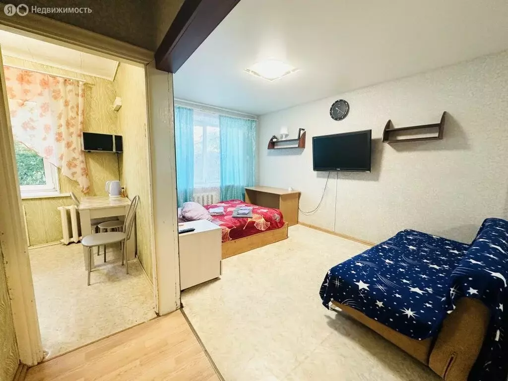 1-комнатная квартира: Хабаровск, улица Калинина, 135 (29.6 м) - Фото 0