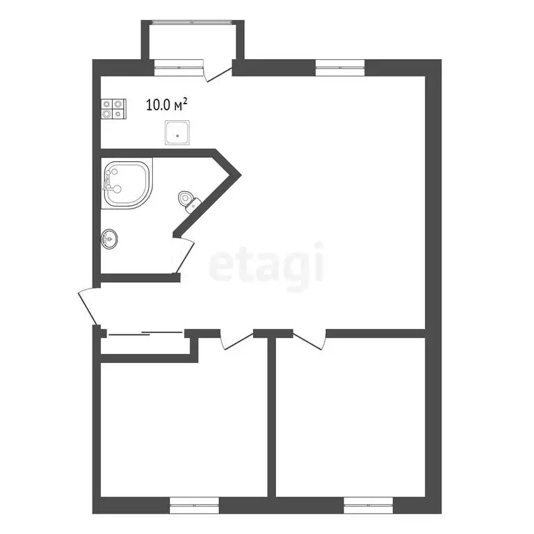3-комнатная квартира: Тюмень, улица Ленина, 69А (98 м) - Фото 0