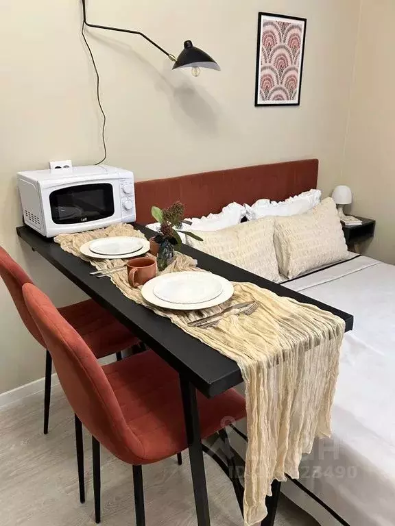 Студия Пермский край, Пермь ул. Барамзиной, 32 (28.0 м) - Фото 1