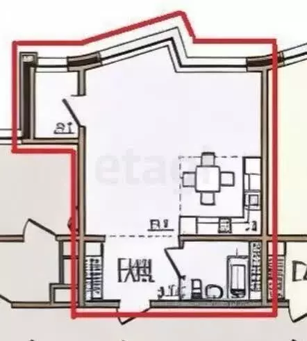 2-комнатная квартира: Иркутск, улица Бородина, 4 (49 м) - Фото 1